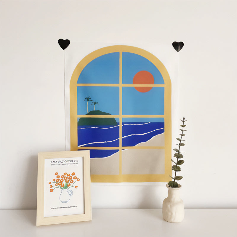 Aesthetic Window Tapestry - Style E