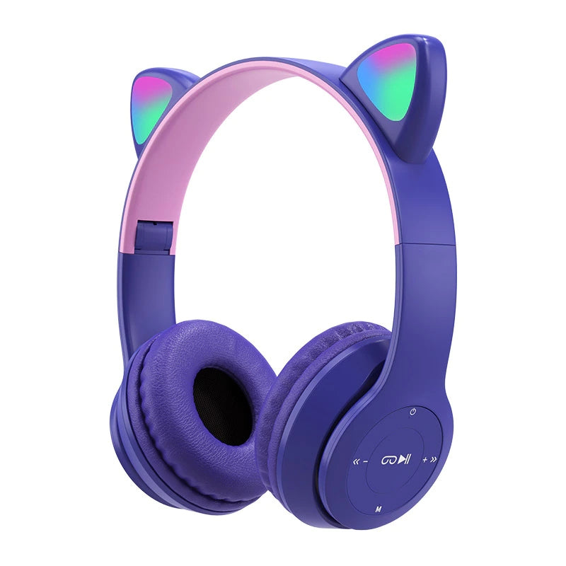 Kawaii Cat Ears Headphones