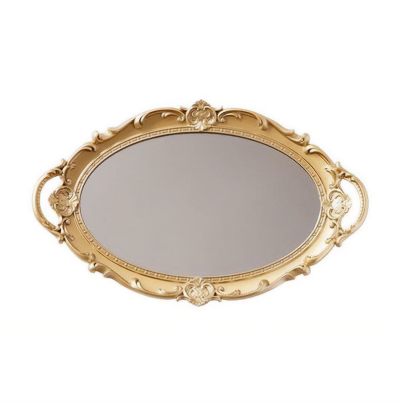 coquette vanity tray gold