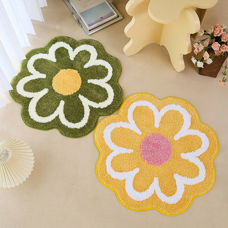 Pastel Flower Rug | Floral Rug