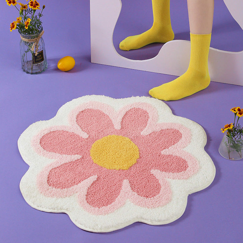 Pastel Flower Rug | Floral Rug