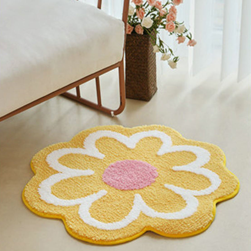 Pastel Flower Rug | Floral Rug