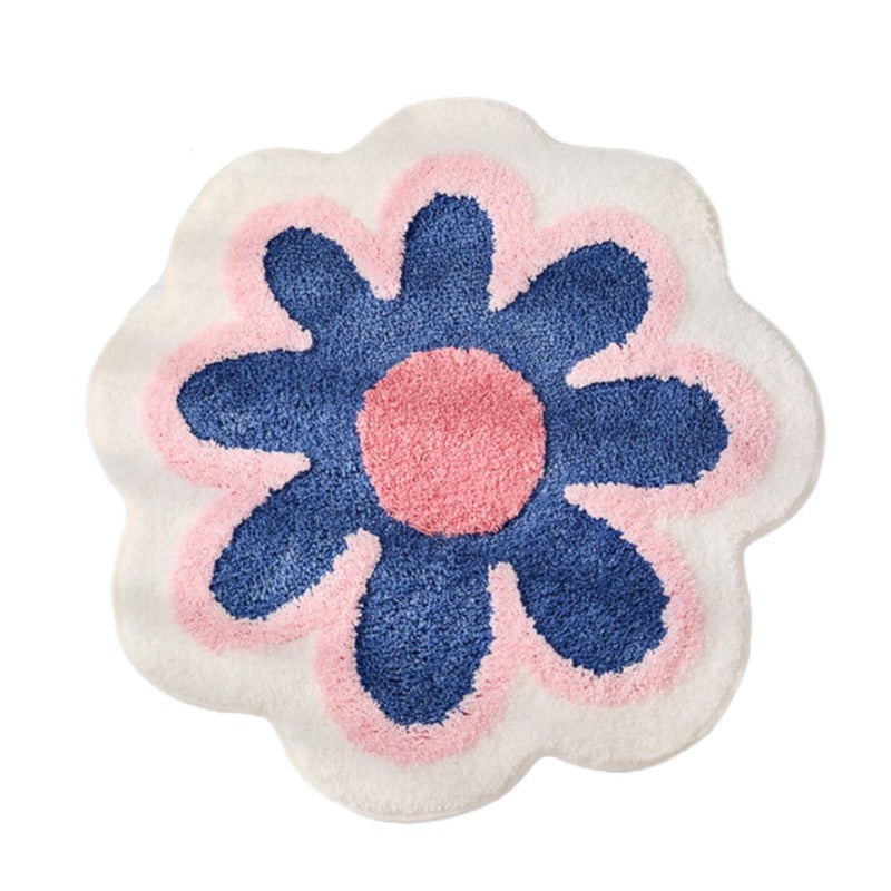 Pastel Flower Rug | Floral Rug