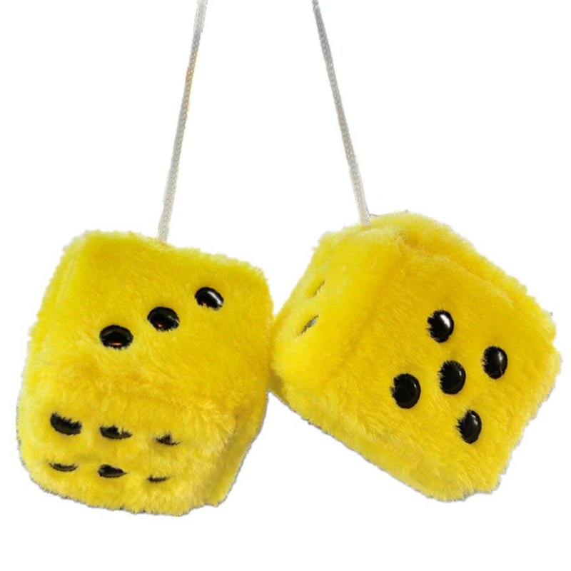 Plush Dice Hanging Decor