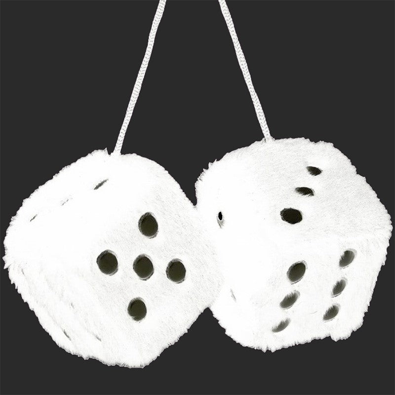 Plush Dice Hanging Decor