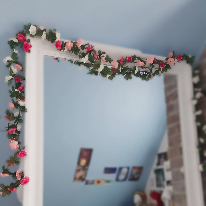 Hanging Rose Garland | Aesthetic Wall Decor